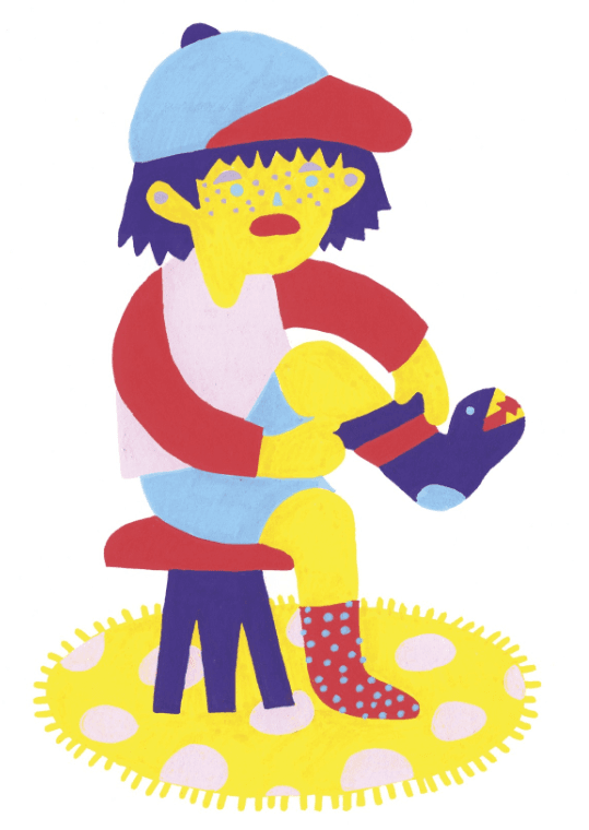 Ilustracja ze strony książki Skok - strona 2